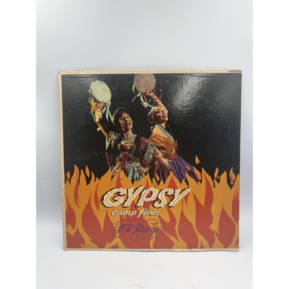Gypsy Camp Fires Record - Somerset Records SF-8100 Vintage 101 Strings 1958 STRO